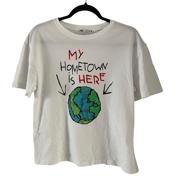 Zara Women Tee Shirt Size S - Picture 1 of 5